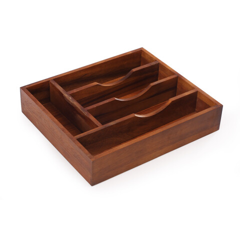 PORTA CUBIERTOS MADERA RECTANGULAR 30X35XH6CM PORTA CUBIERTOS MADERA RECTANGULAR 30X35XH6CM