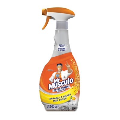 Limpiador Mr. Músculo Extra Power Cocina Gatillo 500 ML