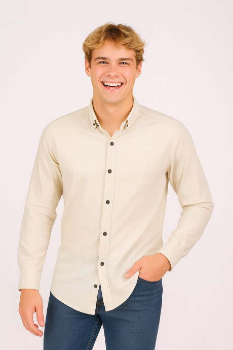 Camisa Ruggero Men Gris Claro