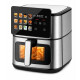 Freidora de Aire Digital NICS 8 Litros | Pantalla LED Táctil | 1800W Freidora de Aire Digital NICS 8 Litros | Pantalla LED Táctil | 1800W