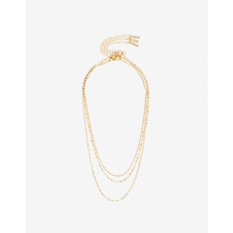Set De Mix Collares Dorado
