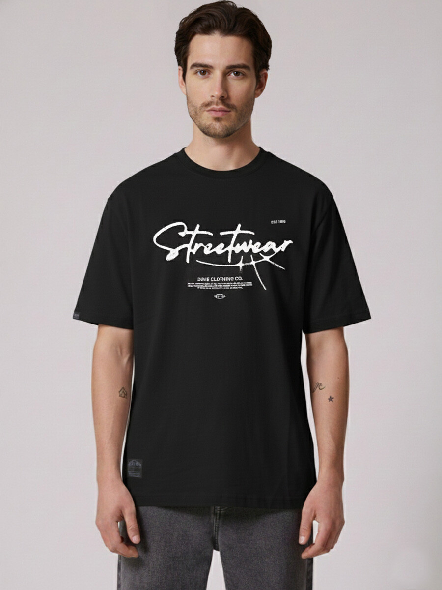 T-SHIRT JELON DIXIE - Negro 