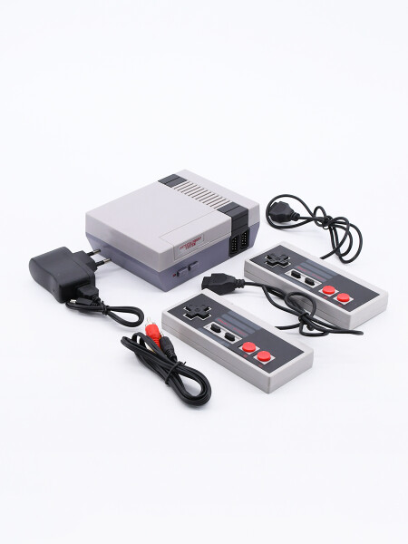 CONSOLA JUEGOS MINI RETRO GRIS