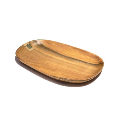 Bandeja Oval 40X25X25Cm Madera