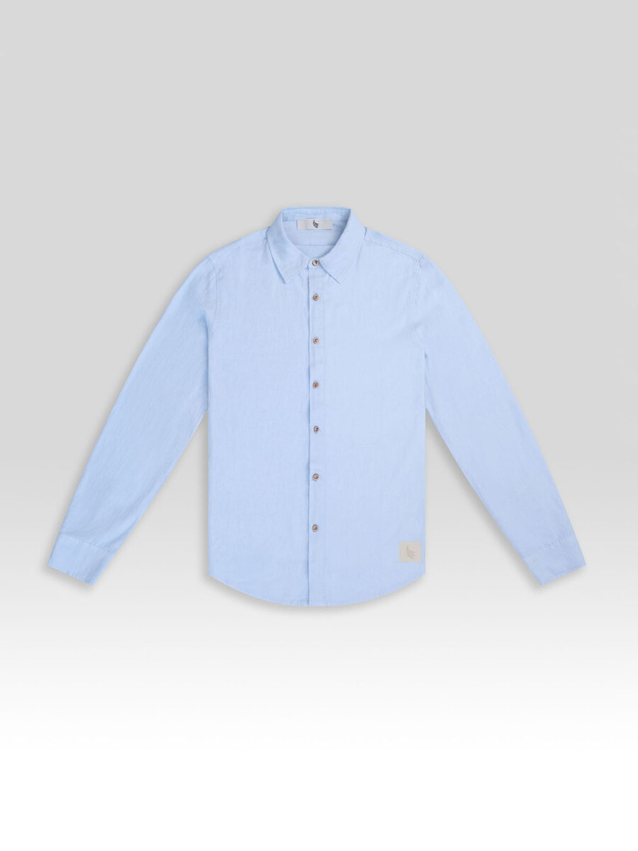 LONG SLEEVE LINEN SHIRT 
