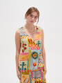 Chaleco Arvon Estampado 1
