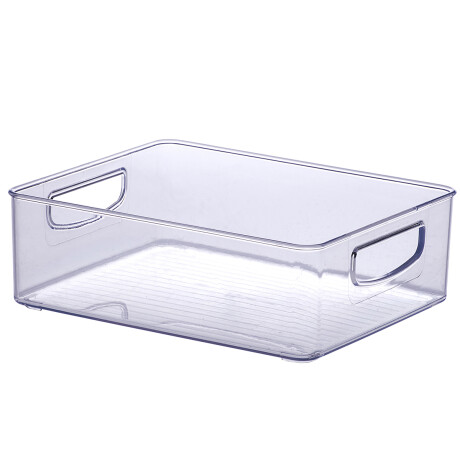 Caja organizadora acrílico multiuso 31 cm TRANSPARENTE