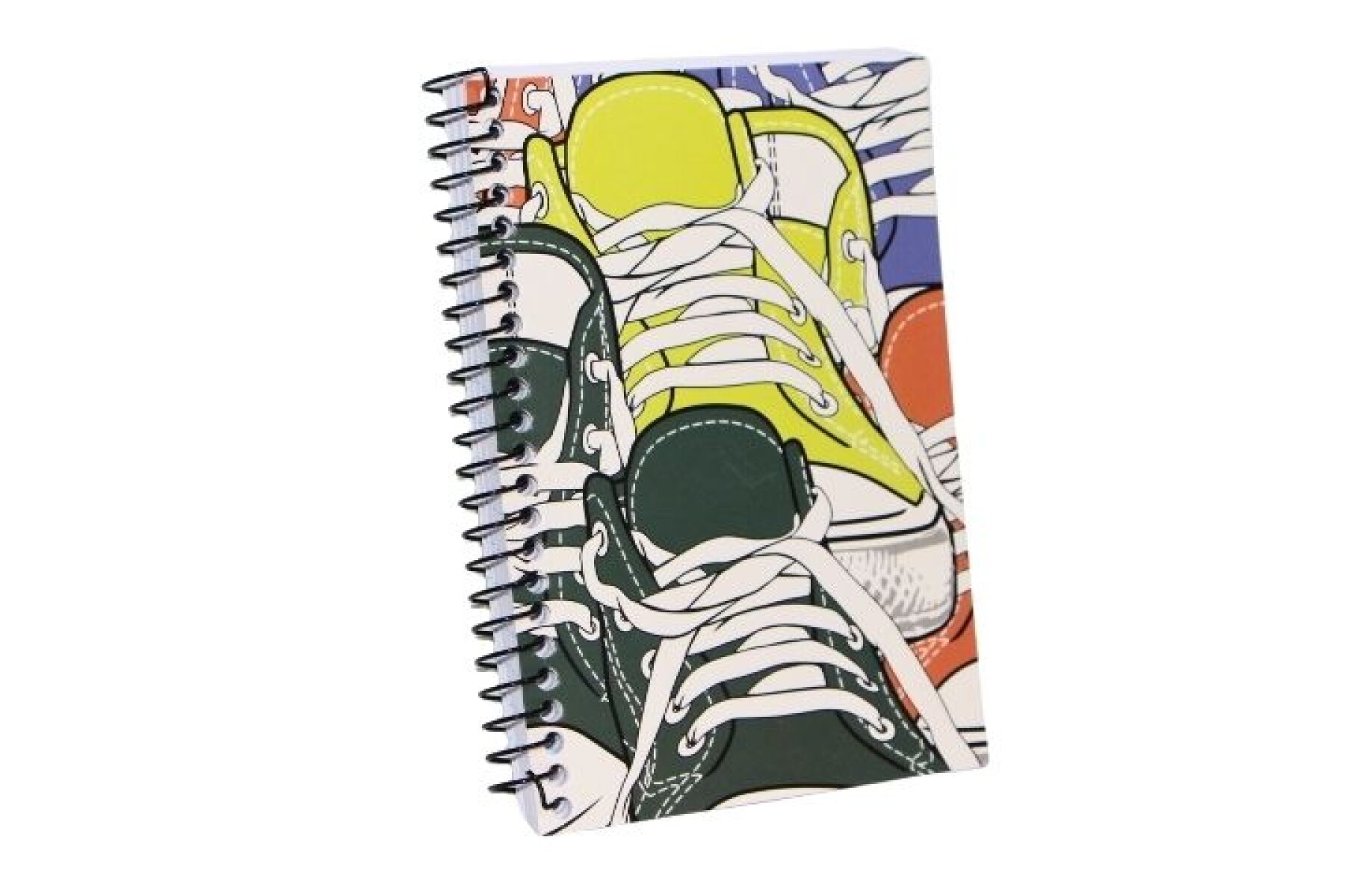 LIBRETA AUGURI ESPIRAL 96 HOJAS TAMAÑO 10 CM X 15 CM - TAPA CHAMPIONES 