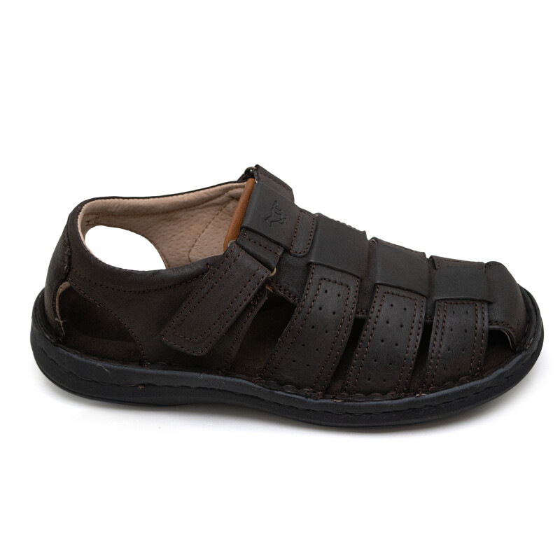 Sandalias Country de Hombre - LODI Marron Oscuro