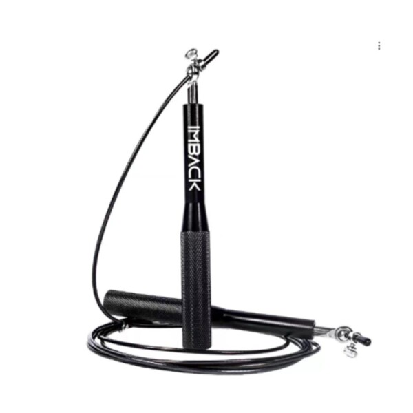 Soga Para Saltar Cuerda Acero Crossfit Profesional Mangos De Aluminio Ajustable Imback Soga Para Saltar Cuerda Acero Crossfit Profesional Mangos De Aluminio Ajustable Imback