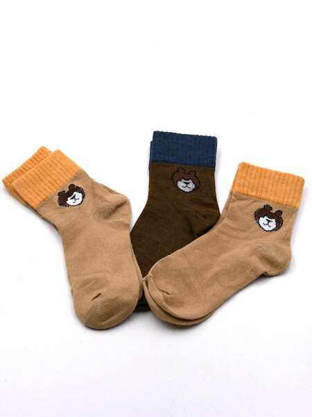 MEDIAS OSITO BEIGE OSCURO