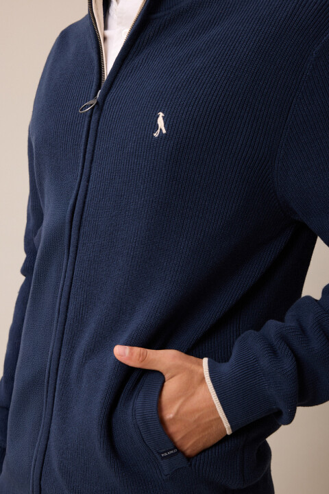 CARDIGAN GONG POLANCO Indigo