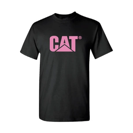 T-Shirt logo rosado Cat T-Shirt logo rosado Cat