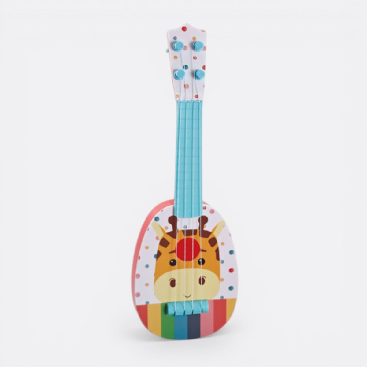 Ukelele Infantil Diseño Estampado De Animal - Jirafa 