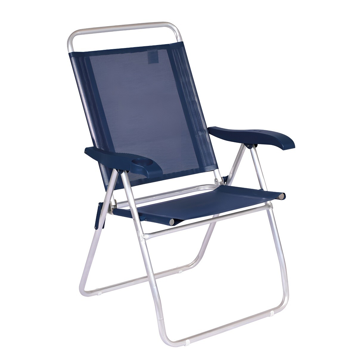 Silla Camping Boreal Aluminio Mor Azul Marino 