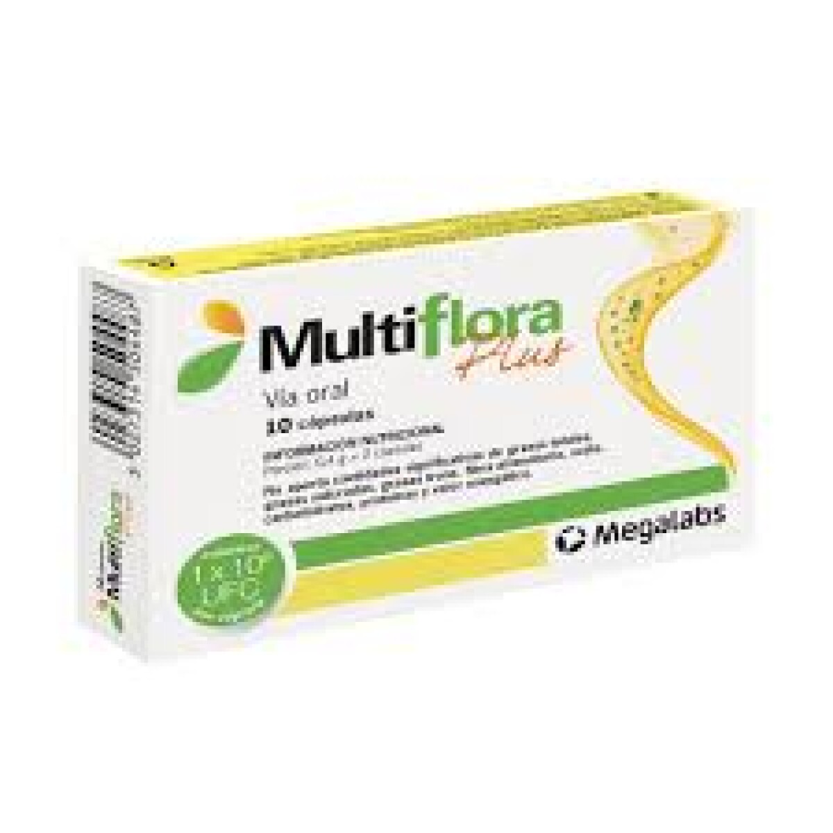 Multiflora Plus 10 Cápsulas – Suplemento vitamínico/herbal 