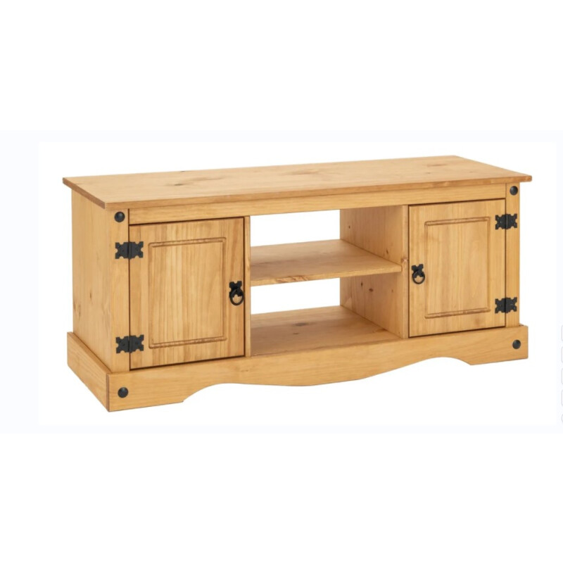 Rack TV Estilo Mexicano Color CERA NATURAL Rack TV Estilo Mexicano Color CERA NATURAL