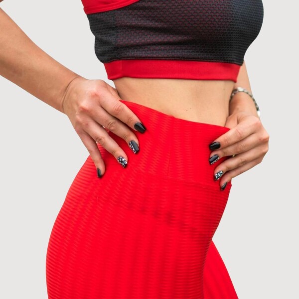 CALZA 3D ROJO