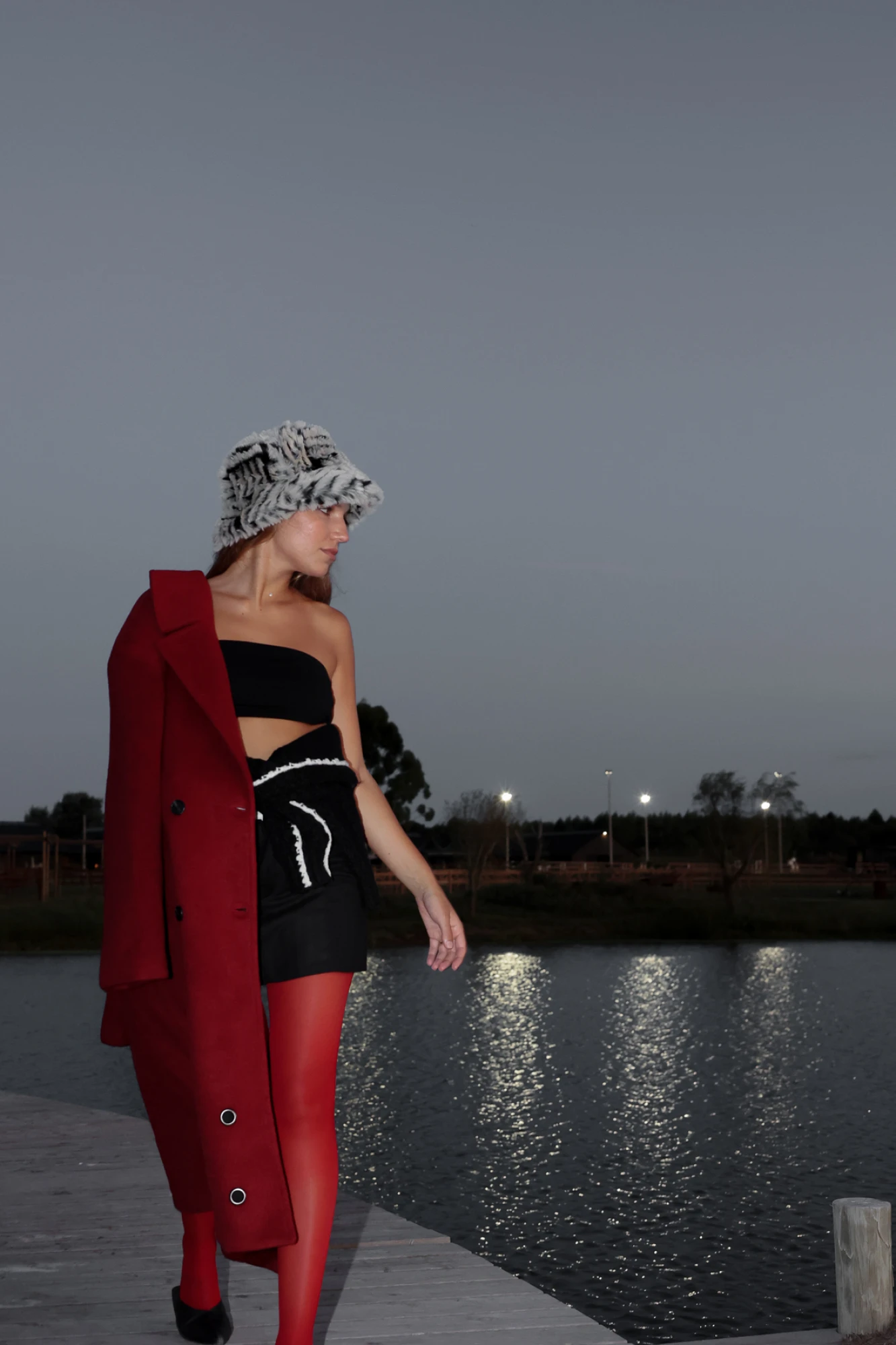 Chaqueta Ofelia rojo m/l