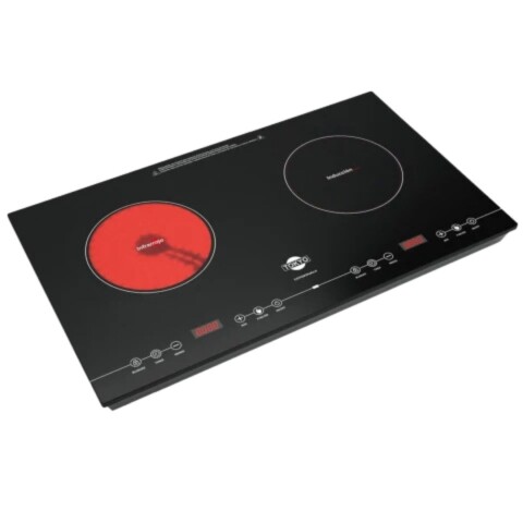 Placa Dual Vitro Tokyo 1 Inducción 1 Infrarrojo Placa Dual Vitro Tokyo 1 Inducción 1 Infrarrojo