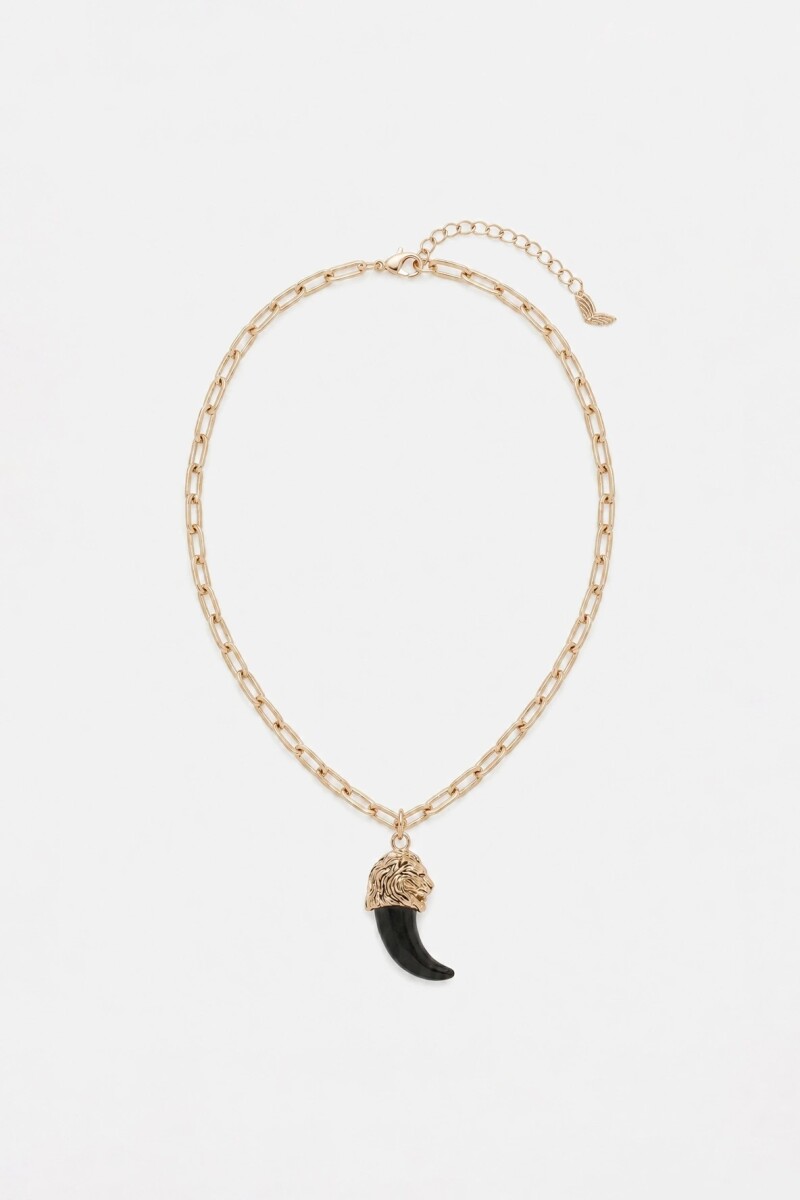 COLLAR BLACK HORN Negro