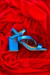 Fringes Sandal Azul