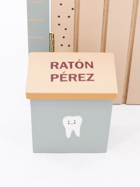 PUERTA RATON PEREZ CON BUZON DIENTE BEIGE