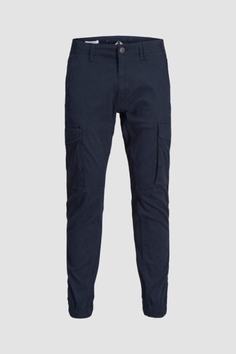 PANTALÓN PAUL-FLAKE CARGO ACABADO EN PUÑO Navy Blazer