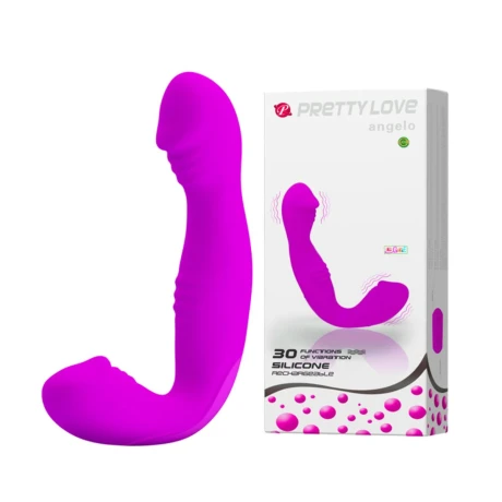 Vibrador Strap On Recargable Pretty Love Angelo Vibrador Strap On Recargable Pretty Love Angelo