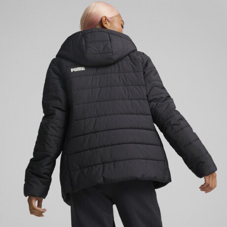 ESS Hooded Padded Jkt.84894001 Negro