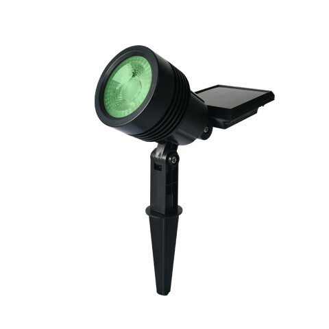 Pincho LED solar spot exterior 20Lm luz verde IX3018X