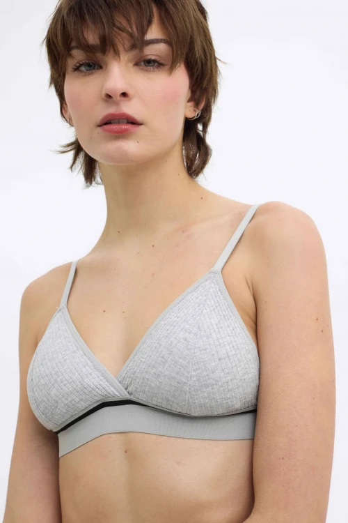 Bralette Dalis Gris Melange