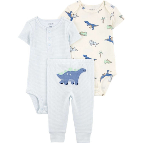 Set 3pc pant y 2bodies mc dinos alg niño-bb carters Variante unica
