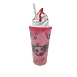 VASO ACRILICO CON PAJITA Y LUCES • 450ml VASO ACRILICO CON PAJITA Y LUCES • 450ml