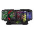 Combo Gamer Xtrike Me Teclado + Mouse + Pad + Auriculares Color Negro