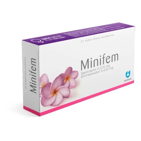 Anticonceptivo Minifem 21 Grageas Anticonceptivo Minifem 21 Grageas