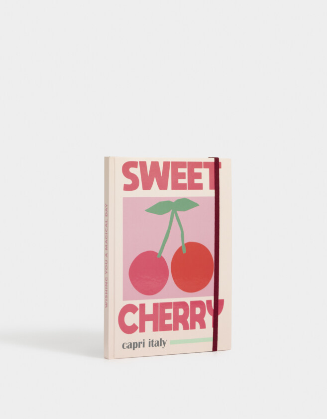 Anotadores Cuadernos y Memos Foodie Cuaderno A5 "sweet Cherry" - Combinacion Multicolor
