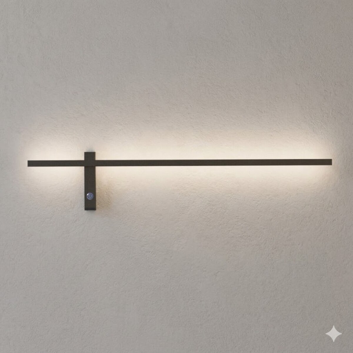 Aplique Led Diseño Varal luz indirecta 60cm Luz cálida 