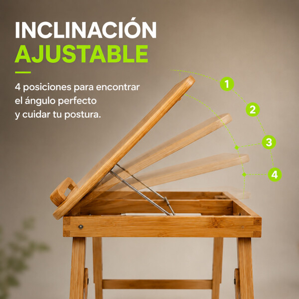 Mesa Bandeja Cama Portatil Madera Desayuno Plegable Notebook Mesa Bandeja Cama Portatil Madera Desayuno Plegable Notebook