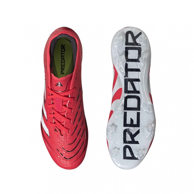 adidas PREDATOR PRO FIRM GROUND Red & White