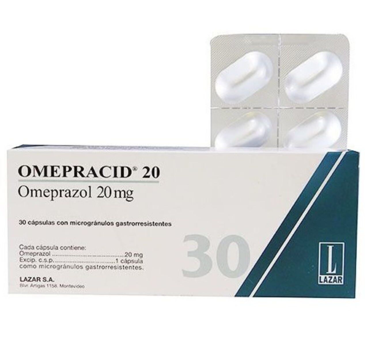 Omepracid 20mg 30 Comprimidos 