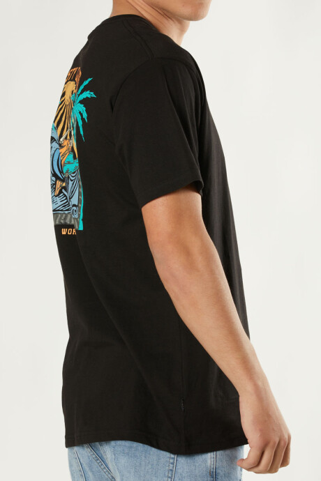 T-SHIRT DIVER RUSTY Negro
