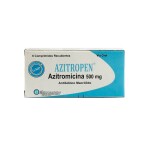 AZITROPEN CJ X 6 COMP. única