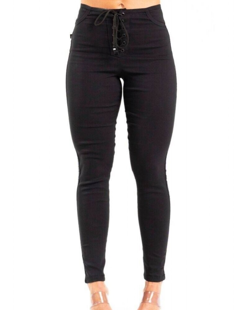 Pantalon Legging Color Negro Lbm U