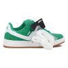 Championes Pony Lifestyle Square Gamuza Unx Verde-Blanco