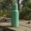 Termo Bala en acero inox de 1 lt Verde Claro