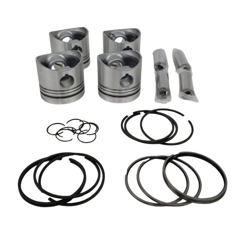 JUEGO DE PISTONES 1 MM GOL G1 / G2 1.6D CON AROS Juego De Pistones 1 Mm Gol G1 / G2 1.6d Con Aros