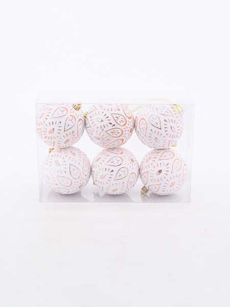 ESFERA DECO x 6 NATURAL