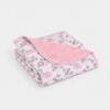 Manta 80x90 Bebe Selva Rosa