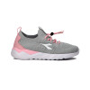 Diadora Lecco Running Kids Grey/pink Gris-rosado